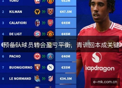预备队球员转会盈亏平衡,青训回本成关键 预备队球员转会盈亏平衡,青训回本成关键